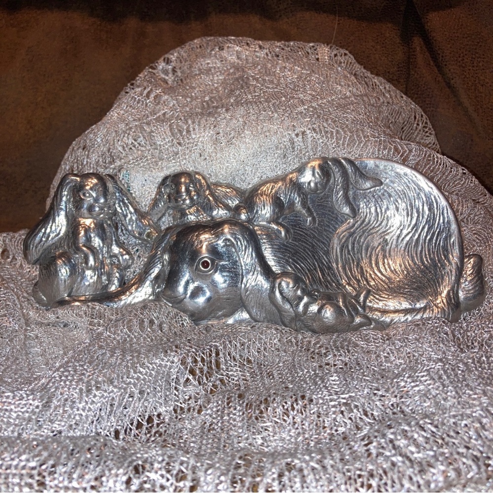 Arthur Court 1994 Signed Rabbit Spoon Rest